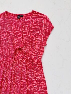 ✨𝙷𝚘𝚜𝚝 𝙿𝚒𝚌𝚔✨VOLCOM Boo Tie Short Sleeve Dress, S